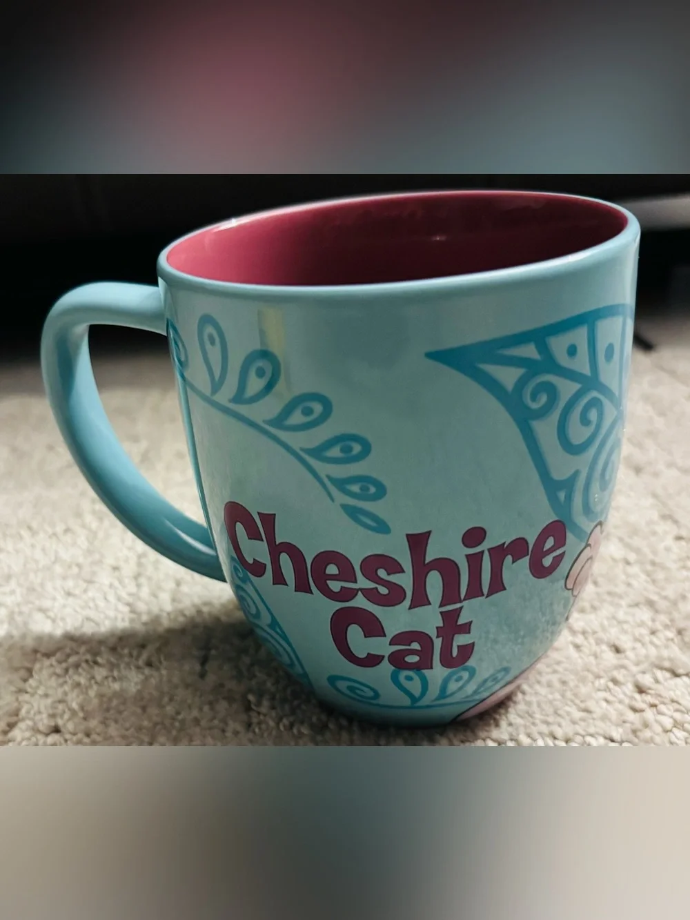 Disney Store Cheshire Cat Portrait Mug